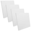 PATKAW 4pcs White Pages Drawing Notebook with Thick Paper and Rounded Corners, Sketch Book to Nurture Imagination and Sketching, for Classroom Projects and Art Activities