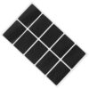 PATKAW Reusable Black Rectangle Chalkboard Labels Stickers for Bottles and Mason Jars, Removable and Erasable PVC Sticker Labels for DIY Projects and Home Organization