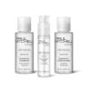 Paul Mitchell Clear Essential Shampoo and Conditioner, 2.5 oz. + Clear Smoothing Serum, Blowout Primer, Fragrance Free, For Sensitive Scalp + Skin, .85 oz., Travel Set