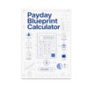 Payday Blueprint Poster - Payroll Specialist Office Decor - 13x19