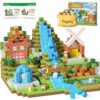 Payleeg Magnetic Blocks Building Toys for Kids Ages 4-8 5-7 8-12 Year Old, Magnetic Cubes Tiles Montessori Sensory Travel Toddler Boys Girls Toys Games Christmas Birthday Gifts