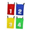 PciDinFo 4 Pieces Jumping Sack Potato Sack Race Bags with Handles Cloth Multipurpose Relay Sport Game Suitable for Backyard Exercise Children Family Lawn