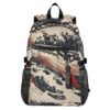 PDZRMY Japanese Whale Waves Laptop Backpack 20L Carry-On Travel