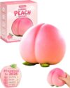 Peach Squishy Jumbo Squeezy Stress Ball, Giant Slow Rising Peach Squishy Toy for Adults, Jumbo Squeezy Squishy Peach Fidget Toy, Soft Peach Stress Reliever for Anxiety, Sensory Squeeze Toy