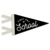 PeakClub First Day of School Pennant Flag Banner, Back to School Sign