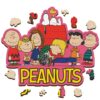 Peanuts Snoopy Puzzles for Adults – Charlie Brown Wooden Jigsaw Puzzles, 200 Pieces Unique Shaped Wooden Puzzle, Family Game, 5MM Thick, Officially Licensed Merchandise – Friends, 13.1" x 10.6"