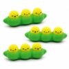 Pea Pod Fidget Clicker – Handheld Mechanical Bean Button (3 Pack)