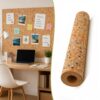 Peel and Stick Cork Board Roll, Wall Bulletin Boards Sheet Supplies
