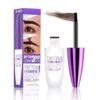 Peel Off Tattoo Eyebrow Gel, Convenient Brow Makeup with Long-Wearing & Waterproof Effect, Easy to Color and Shape, Designed to Create Fuller, Defined Brows for Women and Girls (01 Dark Brown)