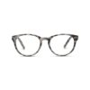 Peepers by PeeperSpecs Canyon Round Blue Light Blocking Reading Glasses, Gray Tortoise, 49 + 0