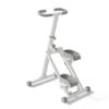 Pegciuho Indoor Climbing Machine Stepper Exercise Cardio Equipment with Wide Anti Slip Pedals Workout Counter Adjustable Grip Foldable Steel Frame Suitable for, Upgraded Counting Model
