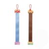 Peicdad 2 Pack 19.3 Inch Hanging Hair Accessory Organizer - Cute Hair Clip Storage Organizer, Hair Clip Organizer For Women - Multi-color Ribbon