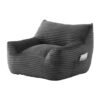 Penau Bean Bag Chair, Oversized Comfy Lazy Sofa, Gray