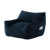 Penau Oversized Bean Bag Chair, Comfy Lazy Sofa, Blue