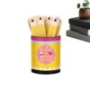 Pencil Name Sticks 121 Piece Educational Label with Storage Cup