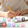 Pencil Number Toppers 10 Pieces Reusable Tracking Supplies