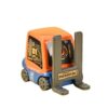 Pencil Sharpener Cartoon Pencil Sharpener, Manual Hand-Crank Pencil Sharpener for Kids & Students, Dedicated Pencil Cutter for Cartoon Pencils (Orange)