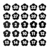 Pencil Toppers for Kids 1-30 Set Reusable Pen Marking Labels