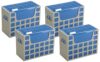 Pendaflex Desktop File, 9-1/2" H x 12-1/4" W x 6" D, Putty, Each (23010EE) (Pack of 4)