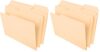 Pendaflex File Folders,Durable Manila Folders,Letter Size (8.5" x 11"),3 Top Tabs for Easy Labeling,Everyday Filing Essential for Offices,Classrooms&Home Document Organization,100 Count (Pack of 2)
