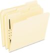 Pendaflex Manila Fastener Folders, Letter Size, 1 Fastener, 1/3 Cut, 50/BX (FM210) (Pack of 5)