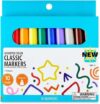 Pen~Gear Classic Markers, Broad Point, Assorted Colors, 10 Count