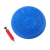 PENIKOKO Inflatable Balance Disc Wobble Cushion for Foot Massage and Fitness Training, round Pvc Yoga Mat with Portable Design Enhances Body Balance for Home Use and Massage Random Color