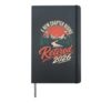 Pensioner A NEW CHAPTER BEGINS RETIRED 2026 Hardcover Journal, Black