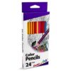 Pentel Arts Colored Pencils, Assorted Colors, Set of 24 (CB8-24)