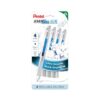 Pentel EnerGel ICE Liquid Gel Pen, Medium 0.7mm, Blue Ink, 4 Pack