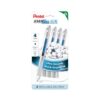 Pentel EnerGel ICE Liquid Gel Pen, Medium 0.7mm, Navy Blue Ink, 4 Pack