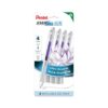 Pentel EnerGel ICE Liquid Gel Pen, Medium 0.7mm, Violet Ink, 4 Pack