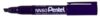 Pentel Green Label Permanent Marker with Chisel Tip - Black