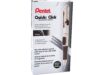Pentel Quick Click Mechanical Pencil, (0.7mm), Medium, Black Barrel, Box of 12 Pencils (PD217A)