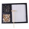 Peosaard Zen Sand Table Decoration Mini Desktop Zen Resin Crafts Ornaments Garden Accessories, Desktop Garden Decoration