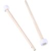 Percussion Drum Mallets 1 Pair, Drum Mallet Drumsticks for Percussion Instrument Practice, Rhythm Training, Ensemble Rehearsal, Performance Preparation and Drum Replacement Accessories