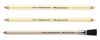 Perfection Eraser Pencil for drawings supplies, coloring, artist supplies - Double End + with Brush end - 3 Pack