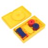Permanent & Electromagnetic Field DIY Experimental Kit | PP Plastic Magnetic Pole Geomagnetism Comparative Magnetism Electrodynamics