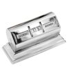 Perpetual Desk Calendar, Retro Mechanical Metal Calendar with Adjustable Day, Month, Week, Compact and Durable for Home or Office Decoration
