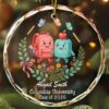Personalized Backpack Lunchbox Glass Ornament School Gift