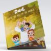Personalized Book for Dad from Kids with Avatar and Name | “Dad, You're the Best!” | Heartfelt Gift for Father's Day