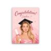 Personalized Class of 2026 Graduation Card 5x7 - Custom Photo-to-Illustration Portrait of the Grad, Premium Matte, Printed Message Inside, Envelope Included - Handmade in Canada