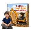Personalized Excavator Adventure Storybook for Kids