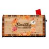 Personalized Fall Mailbox Covers Magnetic Standard Size Custom with Street Number Mail Box Covers for Outdoor Post Letter Box Wraps for Home Garden Yard Decor 18 x 22 Inch