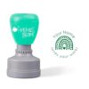 Personalized Loves Your Work Teacher Stamp Self Inking Name