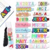 Personalized Magnetic Bookmark Custom with Name for Reading Women Men Kids, Customized Book Marks Clips Gifts for Readers Book Lovers Teachers Students