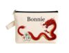 Personalized Mahjong Tile Bag - Dragon Canvas Zipper Pouch with Name