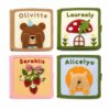 Personalized Montessori Felt Busy Book for Toddlers 1-3, Custom Name Quiet Book, Preschool Learning Activity Book, Travel Toy for Kids Ages 2-6, Birthday Easter