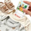 Personalized Name Stamp for Clothes Kids, Self-Inking Waterproof Stamp