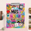 Personalized Notebook Teacher Clipboard, Teach Love Inspire Clipboard